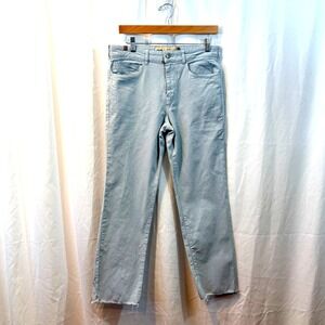 Notify Women's Light Blue Capri Jeans – French Designer Denim – Size 29